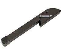 KOTARBAU® Tope de retención de puerta, 20 cm, Retenedor de puerta, Pie de soporte rectangular, Soporte resistente para sujetar puerta, Negro