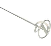 KOTARBAU® Varilla mezcladora 100 mm, Mezclador de pintura para taladro, Agitador, Meclador de pintura, Batidora para mezlar pinturas, Varilla para mezclar, Mezclador galvanizado