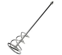 KOTARBAU® Varilla mezcladora 120 mm con Rosca M14, Mezclador, Agitador, Meclador de Pintura, mortero, Yeso, Cemento, Mezcladora Espiral, Batidora de Yeso