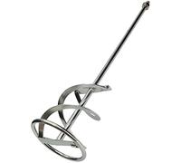 KOTARBAU® Varilla mezcladora 140 mm con rosca M14, Mezclador, Agitador, Meclador de pintura, cola, mortero, yeso, cemento, Mezcladora espiral, Batidora de yeso