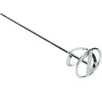 KOTARBAU® Varilla mezcladora 80 mm, Mezclador de pintura para taladro, Agitador, Meclador de pintura, Batidora para mezlar pinturas, Varilla para mezclar, Mezclador galvanizado