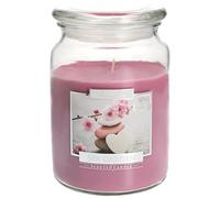 KOTARBAU® Vela aromática en tarro de cristal con tapa, Idea de regalo, Vela en frasco para aromaterapia, Decoración del hogar, Duración prolongada, Fragancia, Grande, Spa