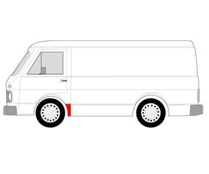 Kotflügelreparatur Delantero Izquierdo Se Adapta A: VW Lt I 04.75-06.96
