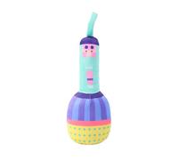 KotielZeuge para cachorros - Sonido interactivo suave juguete en forma de micrófono | Dulce cachorro algodón cosas para adaptarse a diferentes lugares juguetes para mascotas para dientes limpios y rel