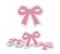 Kotkiddy 20 servilletas con Lazo Rosa, Adecuado para artículos de Fiesta con Lazo, Fiesta de niñas Rosa, Decoraciones de Despedida de Soltera, Compromiso de Novia, Baby Shower