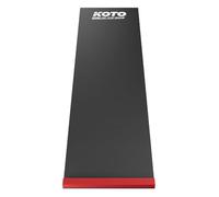 KOTO - Alfombra Puzzle para Dardos Rojo, 237x60cm, Oche Elevado, Espuma EVA