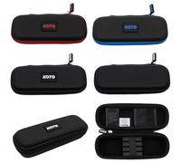 KOTO - Dartwallet EVA Small Negro, Estuche de Dardos con Cremallera, Funda para Dardos, Maletín de Dardos, Caja de Dardos