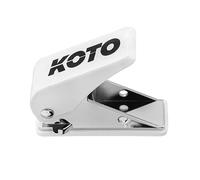 KOTO Flight Lock Punch Machine, blanco Flightlocher,agujeros a juego en tus plumas
