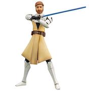 Kotobukiya ARTFX Star Wars: The Clone Wars OBI-WAN Kenobi Estatua | Star Wars The Clone Wars - Figura de estatua de 8 pulgadas ArtFX+ - Obi Wan Kenobi