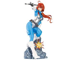 Kotobukiya G.I. Joe Bishoujo - Estatuilla de PVC 1/7 Scarlett 25th Anniversary Blue Color Ver. 23 cm