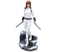 Kotobukiya Universe ARTFX Premier PVC Estatua 1/10 Black Widow White Costume Limited Edition 21 cm MK366 Multicolor