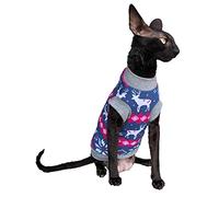 Kotomoda CAMISETA CALIENTE para gatos alquiladores Santa Ciervo suéter (XL)