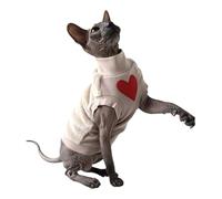 Kotomoda Katzenpullover Beige Mantel Te Amo (S)