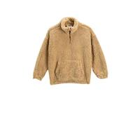 Koton Teddy Sweatshirt Stand-Up Neck Zip Detail, Sudadera niños, Camel(105),