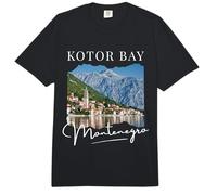 Kotor Bay Montenegro Recuerdo Vacaciones Ciudades Europeas Hombres Comfort Colors Adult Heavyweight T-Shirt