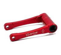 KOUBALINK Kit abatible de asientos (44,5 mm) rojo - Honda CRF300L / Rally, rojo