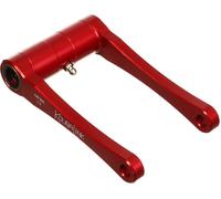 KOUBALINK Kit abatible de asientos (44,5 mm) rojo - Honda CRF300L / Rally, rojo