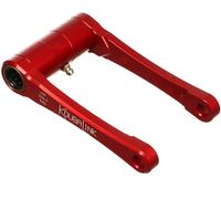 KOUBALINK Kit asiento-bajada (44,5 mm) roja - Honda CRF250L Rally, rojo