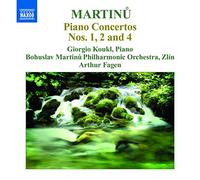 Koukl - Martinu : Concertos pour piano n° 1, 2 et 4