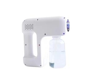 KOULEER Pulverizador eléctrico, pulverizador de jardín, Máquina nebulizadora inalámbrica, Pistola desinfectante en Aerosol, Botella fría Ulv para césped con maleza, Limpieza por pulverización(Nero)