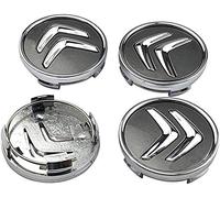 KOUNNENA Tapas para Llantas tapacubos tapabujes Tapas de Cubo de Centro de Rueda 60mm para Citroen C2 C3 C4 C5 C1 Elysee Berling Xsara Picasso Saxo Cactus DS3 DS4 DS