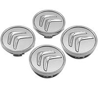 KOUNNENA Tapas para Llantas tapacubos tapabujes Tapas de Cubo de Centro de Rueda 60mm para Citroen C2 C3 C4 C5 C1 Elysee Berling Xsara Picasso Saxo Cactus DS3 DS4 DS