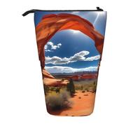 KOUUIP Arches National Park Estuche telescópico con impresión estándar, Negro , talla única