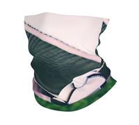 KOUUIP Diadema con estampado de balón de fútbol, polaina para el cuello, máscara facial, bufanda mágica para hombres y mujeres