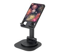 KOUUIP Hermoso soporte giratorio de 360 grados para teléfono, ángulo ajustable, portátil, plegable, base antideslizante