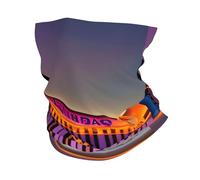 KOUUIP Las Vegas Sunset 1 estampado diadema cuello polaina envoltura para la cabeza, máscara facial, bufanda mágica bandana para hombres y mujeres