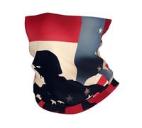 KOUUIP Soldados militares estadounidenses patrióticos con estampado del Día de los Caídos para el cuello, polaina para la cabeza, máscara facial, bufanda mágica para hombres y mujeres