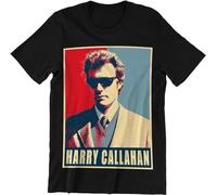 kouxi Harry Callahan Retro Portrait from Dirty Harry Shirt(Large)