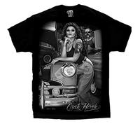 kouxi Homies Lowrider Chicano Art David Gonzales Mens t Shirts(XX-Large)