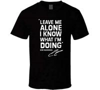 kouxi Kimi Raikkonen Leave Me Alone I Know What I'm Doing 3 Men Mens t Shirts(Large)