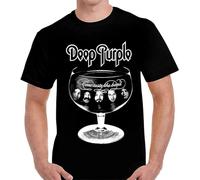 kouxi Men's Deep Purple Come Taste The Band Album T Shirt Black(XX-Large)