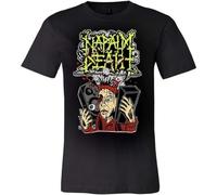 kouxi Napalm Death T-Shirt by Brian Walsby. Punk, Grindcore(Large)
