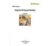 KOVACS Bela - Hungarian Folk Song and Variations (Hommage a Zoltan Kodaly) para Clarinete y Piano