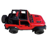Koverz Cubierta de Neopreno para Barra antivuelco Compatible con Jeep Wrangler JL de 2 Puertas 2018-presente, Color Negro