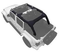 Koverz Cubierta de Neopreno para Barra antivuelco Compatible con Jeep Wrangler JL Unlimited de 4 Puertas JLU 2018-presente, Color Negro