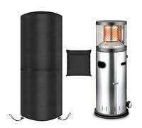 Kovshuiwe Cubierta de protección contra la intemperie para calentador de patio Enders Polo 2.0, tela Oxford 420D resistente al desgarro, impermeable, resistente al viento, resistente a los rayos UV