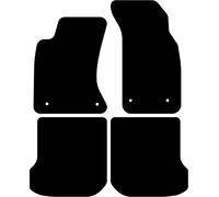Kovvar Alfombrillas adecuadas para Audi A4 B5 1995-2001 Versión: Avant/Sedán | Sistema de fijación: Clips (Cerrado) | Calidad: Basic