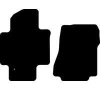 Kovvar Alfombrillas adecuadas para Nissan NV200 2009-2021 Versión: Fijación Singular | Calidad: Comfort