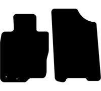 Kovvar Alfombrillas de Coche de Goma Duogrip adecuadas para Nissan Navara 2016-2025 Versión: Cabina Simple/Super Cabina