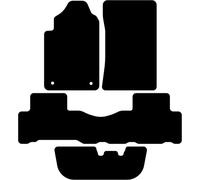 Kovvar Alfombrillas de Coche de Goma Duogrip adecuadas para SsangYong Rexton 2002-2012