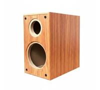 kowaku 1 Pieza Gabinete de Audio para Altavoces Personalizados Caja Acústica de Madera Diseño Ventilado y Soporte para Tuning Adecuado para Sonido en el, Azufaifo