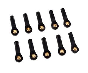kowaku 10 Piezas Cabezal de Bola para RC Modelo Rótula Empujador Conector de Tirante Plástico Resistente Y Larga Vida Útil Adecuado para Camiones Co, M3 (sin Tornillos)