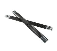 kowaku 2 Piezas Varilla para Tienda de Campaña Kit de Repuesto Poste Fibra de Vidrio Desmontable con Banda Interna Elástica Adecuado para Actividades Al Aire, 2 Polos 6 sección Cada a