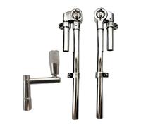 kowaku 2 Soportes de Montaje para Tambor Tom Performance Shop Percussion Drum Set Hardware