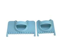 kowaku 2 Unidades de Medidor de Costura de Puntada de Borde de 3 Mm Y 4 Mm, Mini Regla de Costura Portátil para Proyectos de Bordado Y Dobladillos para Adult, Azul, Individual