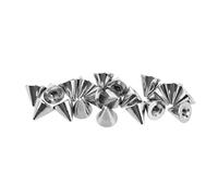 kowaku 20 Piezas Bola para Piercing Reemplazo de Partes Barbell Joyas de Acero Inoxidable Compatible con Navelring Belly End Closure Adecuado para, 1.6x6mm
